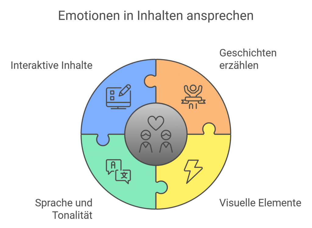 Emotionen in Inhalten ansprechen